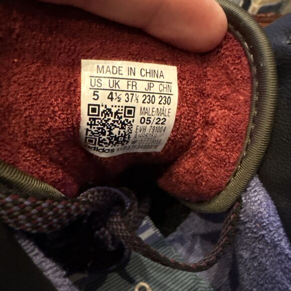 Adidas Size 5 Men Forum Mid Patchwork Nordstrom Rare New Leather Textile - Picture 14 of 14